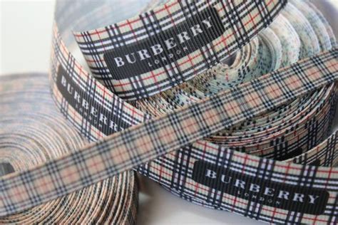 burberry wool fabric yard|burberry ribbon by the yard.